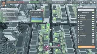 Big Ambitions city map and business search interface